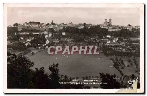 Cartes postales Langres Vue panoramique prise de Brevoines
