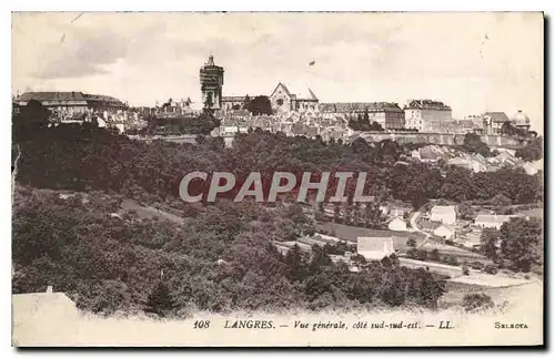 Cartes postales Langres Vue generale cote sud est