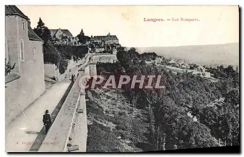 Cartes postales Langres Les Remparts