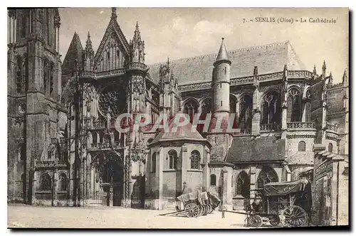 Cartes postales Senlis (Oise) La Cathedrale