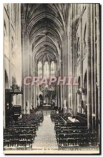 Ansichtskarte AK Senlis (Oise) Interieur de la Cathedrale