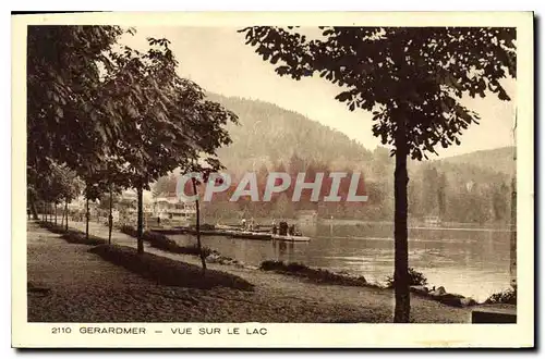 Cartes postales Gerardmer Vue sur le Lac
