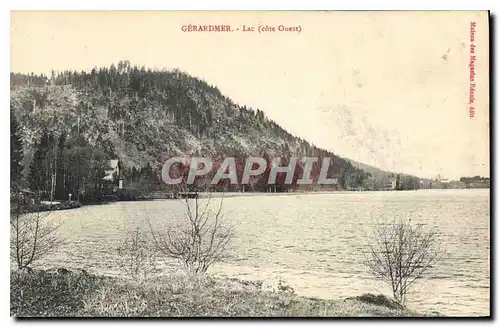 Cartes postales Gerardmer Lac (cote Ouest)