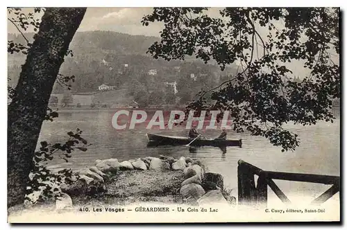 Ansichtskarte AK Les Vosges Gerardmer un coin du Lac