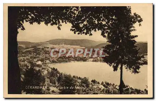 Ansichtskarte AK Gerardmer Une Partie du Lac