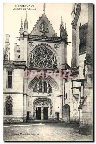 Cartes postales Pierrefonds Chapelle du Chateau