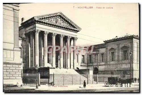 Cartes postales Montpellier Palais de Justice