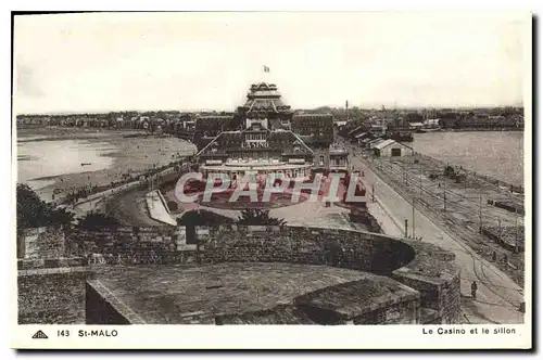 Cartes postales St Malo Le Casino et le Sillon