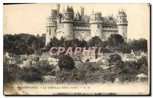 Cartes postales Pierrefonds Le Chateau (Cote Nord)