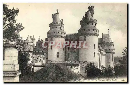 Ansichtskarte AK Pierrefonds Le Chateau (Cote Sud)