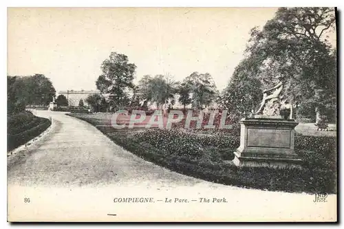 Cartes postales Compiegne Le Parc