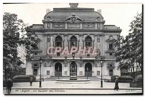 Cartes postales Lyon Le theatre des Celestins