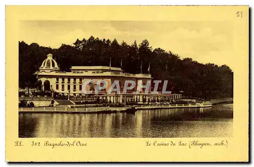 Cartes postales Bagnoles de l'Orne Le Casino du Lac
