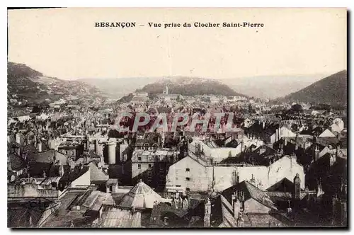 Ansichtskarte AK Besancon Vue prise du Clocher Saint Pierre