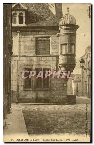 Ansichtskarte AK Besancon les Bains Maison Rue Pasteur