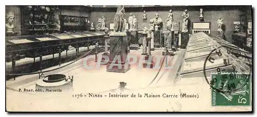 Cartes postales Nimes Interieur de la Maison Carree (Musee)