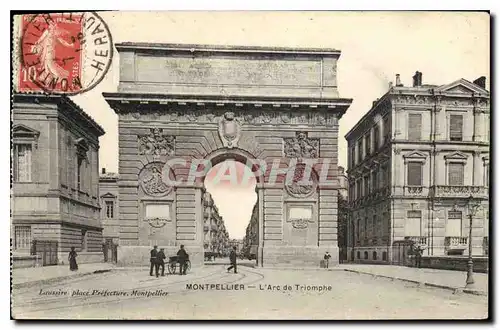 Cartes postales Montpellier L'Arc de Triomphe