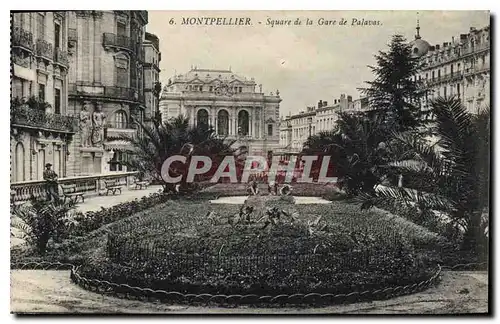 Cartes postales Montpellier Square de la Garde de Palavas