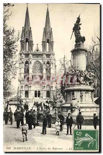 Cartes postales Marseille L'Eglise des Reformes