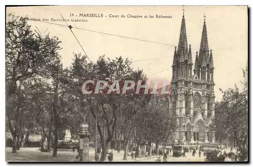 Cartes postales Marseille Cours du Chapitre et les Reformes