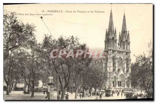 Cartes postales Marseille Cours du Chapitre et les Reformes