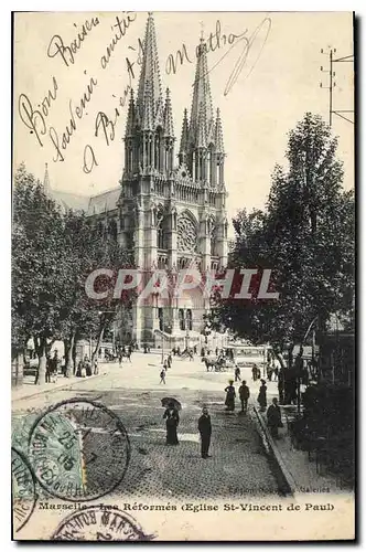 Ansichtskarte AK Marseille Les Reformes (Eglise St Vincent de Paul)