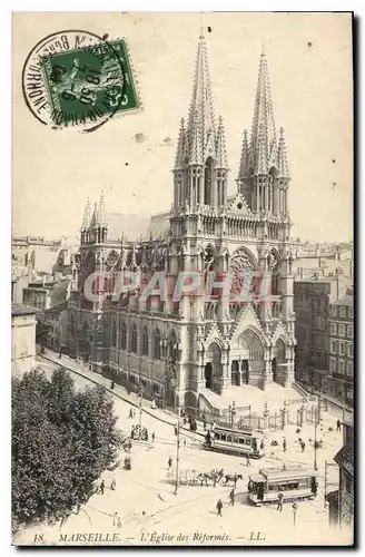 Cartes postales Marseille L'Eglise des Reformes