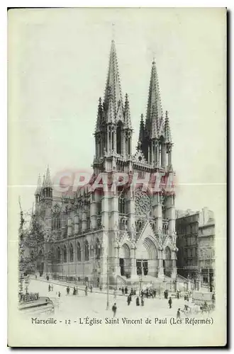 Ansichtskarte AK Marseille L'Eglise Saint Vincent de Paul (Les Reformes)