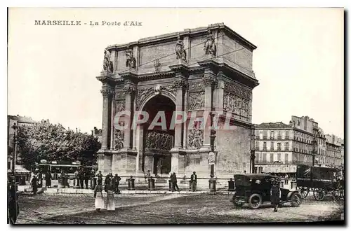 Cartes postales Marseille La Porte d'Aix