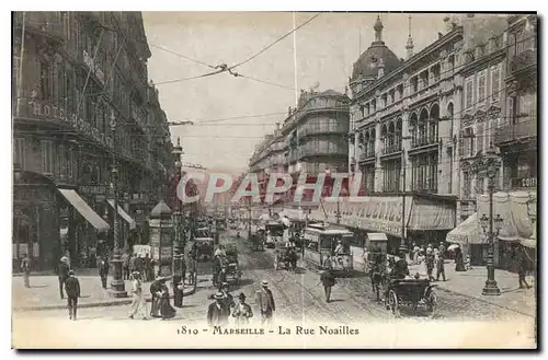 Cartes postales Marseille La Rue Noailles