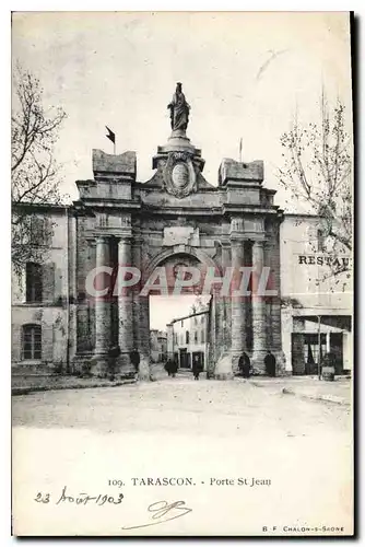 Cartes postales Tarascon Porte St Jean