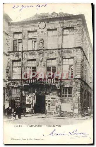 Cartes postales Tarascon Hotel de Ville