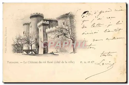 Cartes postales Tarascon Le Chateau du roi Rene