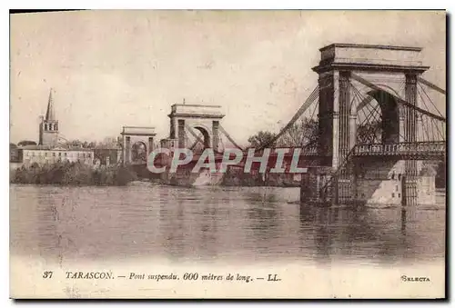 Cartes postales Tarascon Pont Suspendu