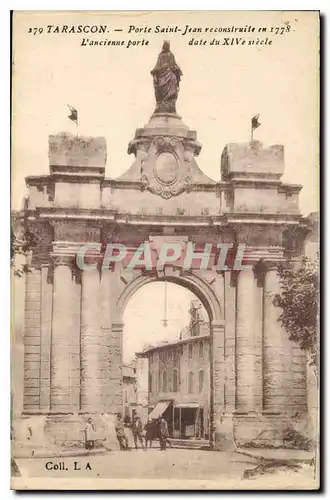 Cartes postales Tarascon Porte Saint Jean