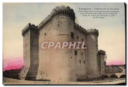 Cartes postales Tarascon Chateau dit du Roi Rene