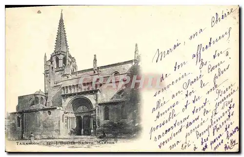 Cartes postales Tarascon L'Eglise Sainte Marthe