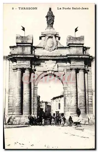 Cartes postales Tarascon La Porte Saint Jean