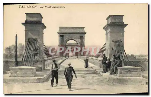 Cartes postales Tarascon Le Pont Suspendu