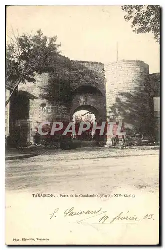 Cartes postales Tarascon Porte de la Condamine