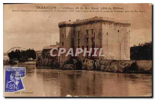 Cartes postales Tarascon Chateau dit du Roi Rene