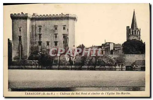 Cartes postales Tarascon (B du R) Chateau du Roi Rene