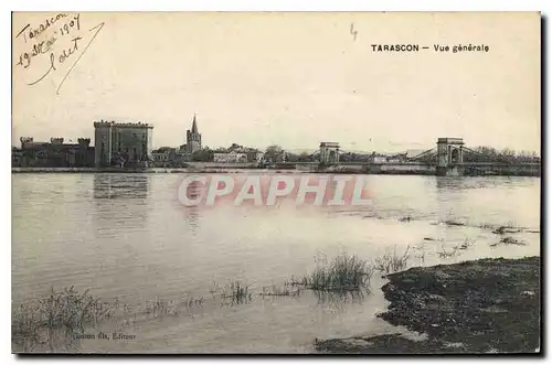 Cartes postales Tarascon Vue generale