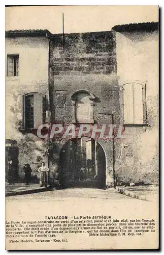 Cartes postales Tarascon La Porte Jarnaque