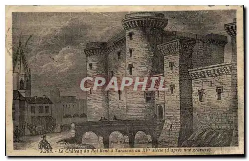 Cartes postales Tarascon Le Chateau du Roi Rene a Tarascon