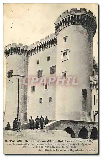 Cartes postales Tarascon (B du R) Chateau dit du Roi Rene