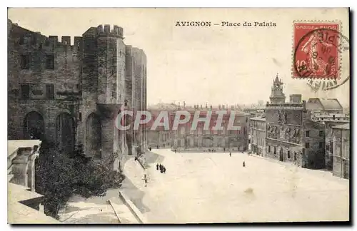 Cartes postales Avignon (Vaucluse) Place du Palais