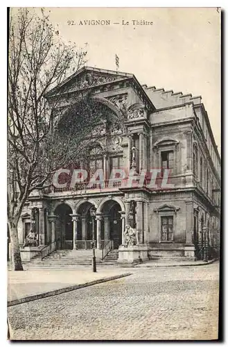 Cartes postales Avignon (Vaucluse) Le Theatre