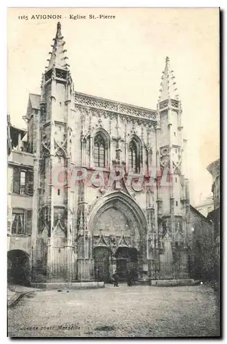 Ansichtskarte AK Avignon (Vaucluse) Eglise St Pierre