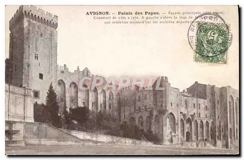 Cartes postales Avignon (Vaucluse) Palais des Papes